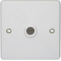 Show details for  20A Cord Outlet, 1 Gang, White, Capital Range