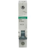 Show details for  50A MCB, 1 Pole, B Curve, 6kA, Starbreaker Range