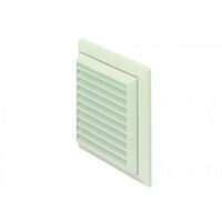 Show details for  EasiPipe Louvered Rigid Duct Outlet with Flyscreen (125mm) - White