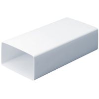 Show details for Megaduct Rigid Duct, 220mm x 90mm, 1.5m, White