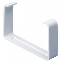 Show details for  System 100 Rigid Duct Clip, 110mm x 54mm, White