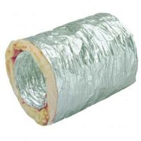 Show details for EasiPipe Insulated Flexible Duct Hose, 150mm, 10m, Silver