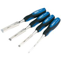 Show details for  Soft Grip Bevel Edge Wood Chisel Set, 150mm, 4 Piece