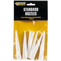 Show details for  Standard Cartridge Nozzles, 6 Piece, White