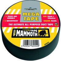 Show details for  Mega All Purpose Tape - Silver (50mm) [50m]