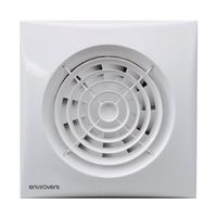 Show details for  100mm Silent 100 Extractor Fan with Timer & PIR - White