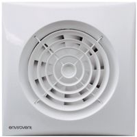 Show details for  100mm Silent 100 Extractor Fan with Timer - White