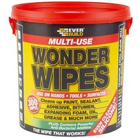 Show details for  Multi-Use Wonder Wipes - Giant Tub [300 Wipes]