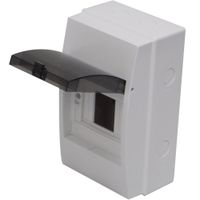 Show details for  Insulated Distribution Enclosure, 4 Module, 210mm x 125mm x 83mm, ABS, IP65