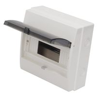 Show details for  Insulated Distribution Enclosure, 8 Module, 210mm x 215mm x 100mm, ABS, IP65