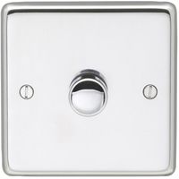 Show details for  400W 2 Way Dimmer Switch, 1 Gang, Polished Stainless Steel, Stainless Steel Range