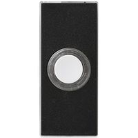 Show details for  Wired Surface Mounted Illuminated Bell Push, Black, Lightspot Range