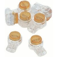 Show details for  Jelly Bean Crimp Connector, 2 Wire, Yellow [Pack of 25]