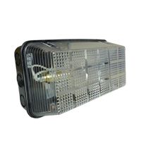 Show details for  100W Bulkhead, BC, IP65, Black, Lamp Not Included
