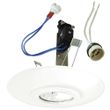Show details for  Ceiling Downlight Converter, GU10/GU5.3 (Lamp Not Included), White, IP20