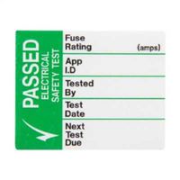 Show details for  IS85250R Pass Test Labels Lge