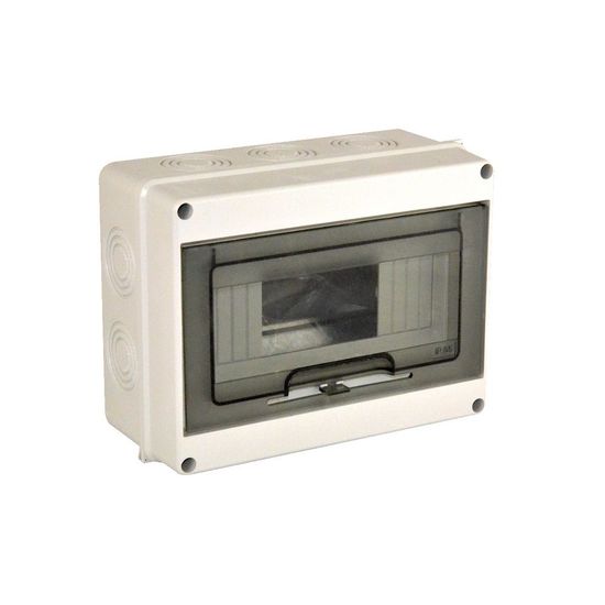 4/8 Module Box IP65 With Flap 200 x 160 x 90mm (H x W x D)