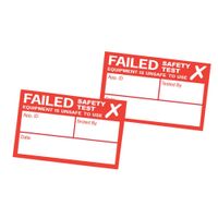 Show details for  PAT Fail Labels, 38mm x 26mm [Pack of 250]