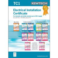 Show details for  TC1 Electrical Installation Certificate up to 100A Supply