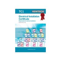 Show details for  TC1 Electrical Installation Certificate up to 100A Supply