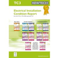 Show details for  TC3 Electrical Installation Condition Report for Supplies up to 100A