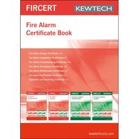 Show details for  Fire Alarm Certificate Book A4