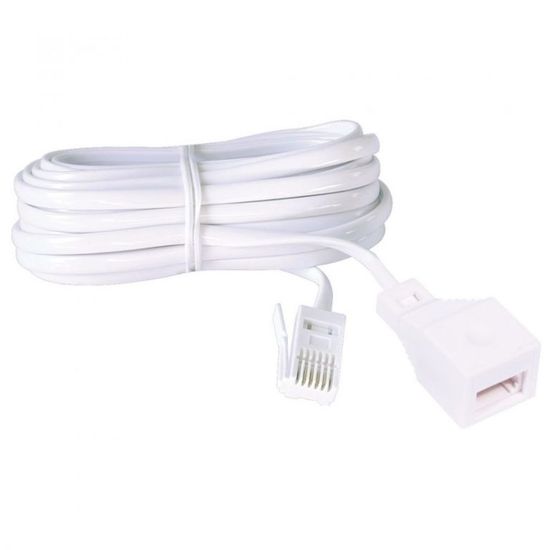 5m Telephone Extension Lead