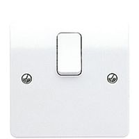 Show details for  20A Double Pole Switch with Flex Outlet, 1 Gang, White, Logic Plus Range