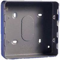 Show details for  Metalclad Plus 6&8 Gang 38mm Surface Box with Knockouts