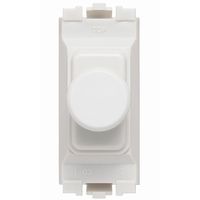Show details for  40W-220W Grid Dimmer Switch Module, White, White Trime, Grid Plus Range