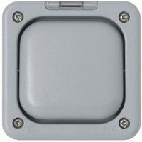 Show details for  Weatherproof 10A 2 Way Switch, 1 Gang, Grey, IP66, Masterseal Plus  Range