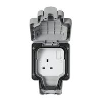 Show details for  Masterseal Plus 13A IP66 1 Gang DP Switched Socket