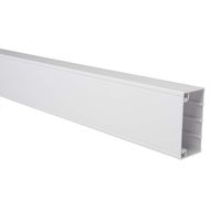 Show details for  Juno 3m Single Compartment Trunking (100mm x 50mm) - White
