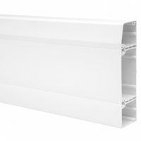 Show details for  Compartment Skirting Trunking, 170mm x 50mm, 3m, White, Apollo 3 Range