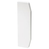 Show details for  Left Skirting End Cover, 170mm x 50mm, White