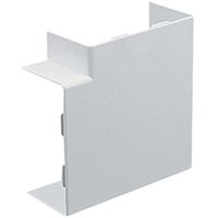Show details for  Flat Angle Clip On, 50mm x 50mm, PVC, White, Maxi Series
