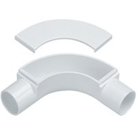 Show details for  Inspection Bend, 20mm, PVC, White