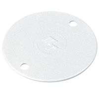 Show details for  Overlapping Circular Lid, 20mm, 85mm, PVC, White