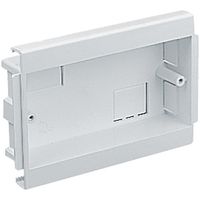 Show details for  Socket Box, 100mm x 50mm / 100mm x 100mm, 2 Gang, White, Maxi Series