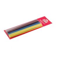 Show details for Heatshrink Pack, 6.2mm, 250mm, Black, Blue, Brown, Green/Yellow, Grey
