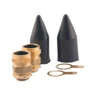 Show details for  Outdoor Cable Gland Pack, M20, Brass, IP66