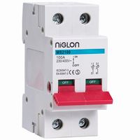 Show details for  100A Double Pole Modular Isolator - 2 Module