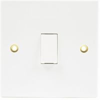 Show details for  20A Double Pole Switch, 1 Gang, White, Arctic Edge Range