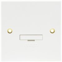 Show details for 13A Fused Connection Unit, 1 Gang, White, Arctic Edge Range