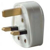 Show details for  13A Fused Resilient Plug Top, White
