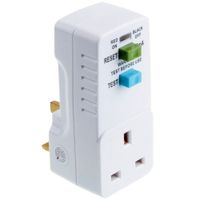 Show details for  13A 240 Volt DP 30ma Fast Acting Plug In RCD Adaptor
