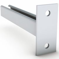 Show details for  300mm Two Hole Single Channel Cantilever Arm