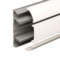 Show details for  Trunking Assembly, 180mm x 57mm, 3m, PVC, White, Odyssey Series