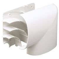Show details for  Flat Angle, 180mm x 57mm, ABS, White, Odyssey Series