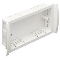 Show details for  Socket Box, 180mm x 57mm, 2 Gang, ABS, White, Odyssey Series